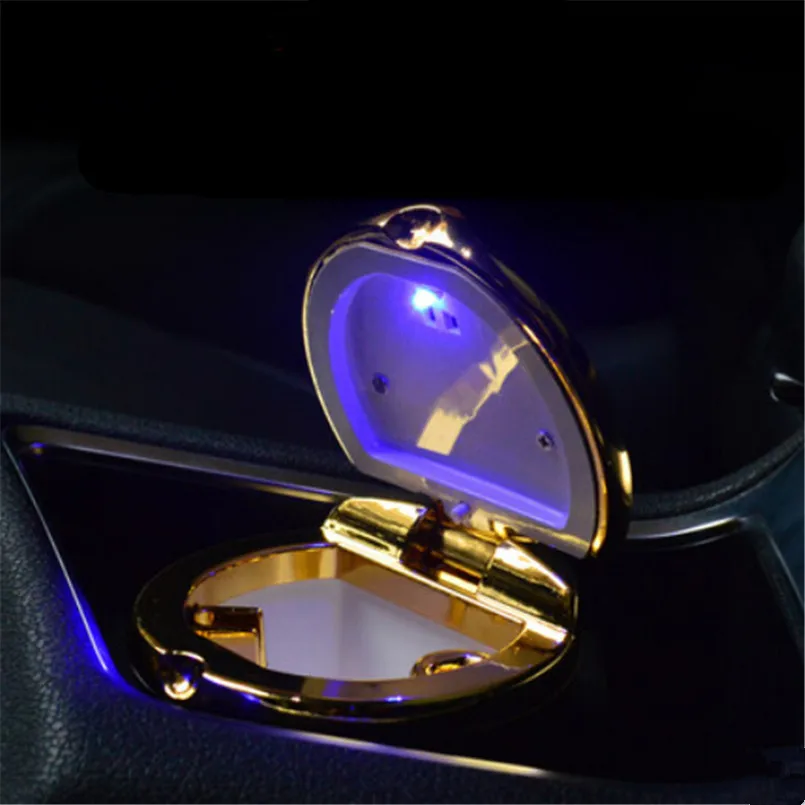 Car-Styling Car Cigarette ashtray with LED lamp CASE For FIAT EVO Sedici Linea Bravo FCC4 Viaggio Coroma Ottimo Uno