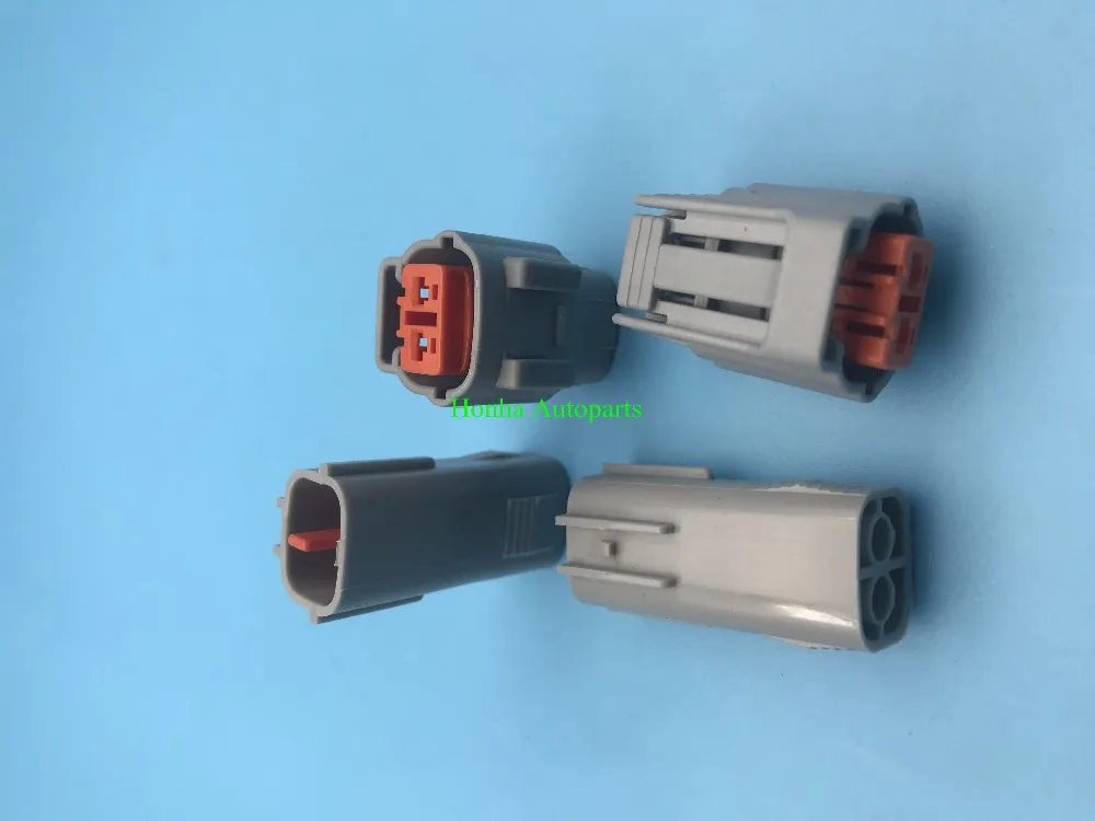 

Free shipping 3 pcs Kits DJ7024-2.2-11-21 2 Pin Brand New for Delphi Waterproof Seal Electrical Wire Connector For Car Plugs