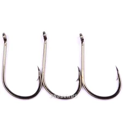20PCS/LOT Soft insect hook with barbed fish hook bulk single hook Fishhooks Jig Big Barbed Hook Soft bait Fishing Accessories