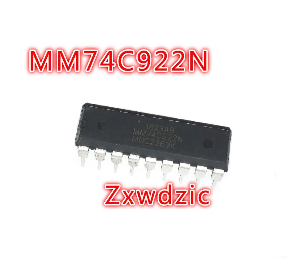 5PCS MM74C922N DIP18 MM74C922 74HC922N 74HC922 DIP