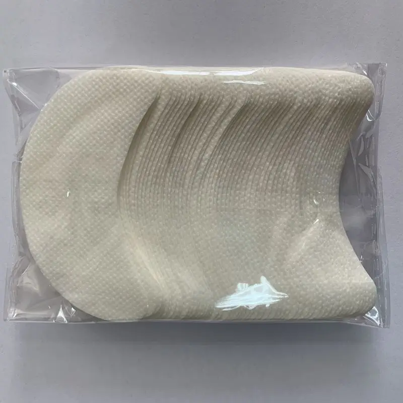 50pcs Eyeliner Shield for Eyeshadow Shields Protector Disposable Pads Lint Free Patch False Eyelash Extension Makeup Clean Tool