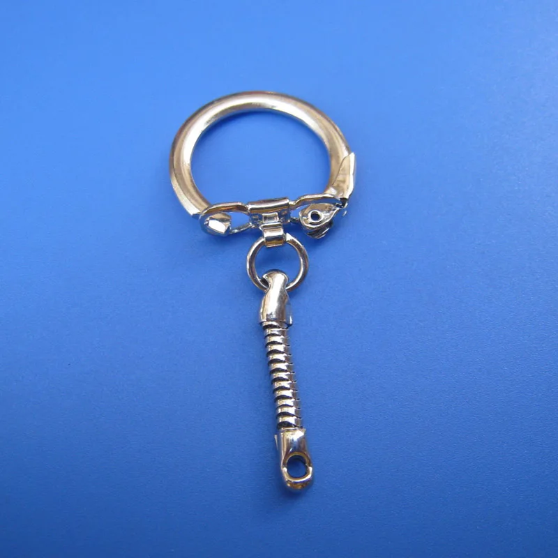 5PCS/Lot DIY Special Snake Chains Keyrings Trinket Men Clasp Buckle Key Chain For DIY Jewelry Making Accessories Wholesale