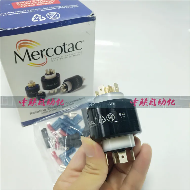 Mercury Slip แหวน 830 Rotary Connector 8 Conductive Slip แหวน 6 แผนที่ 30A2 4A Joint