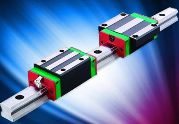 2 piezas de carril lineal HGR20-600mm de Taiwán hiwin con carro HGH20CA de 4 piezas