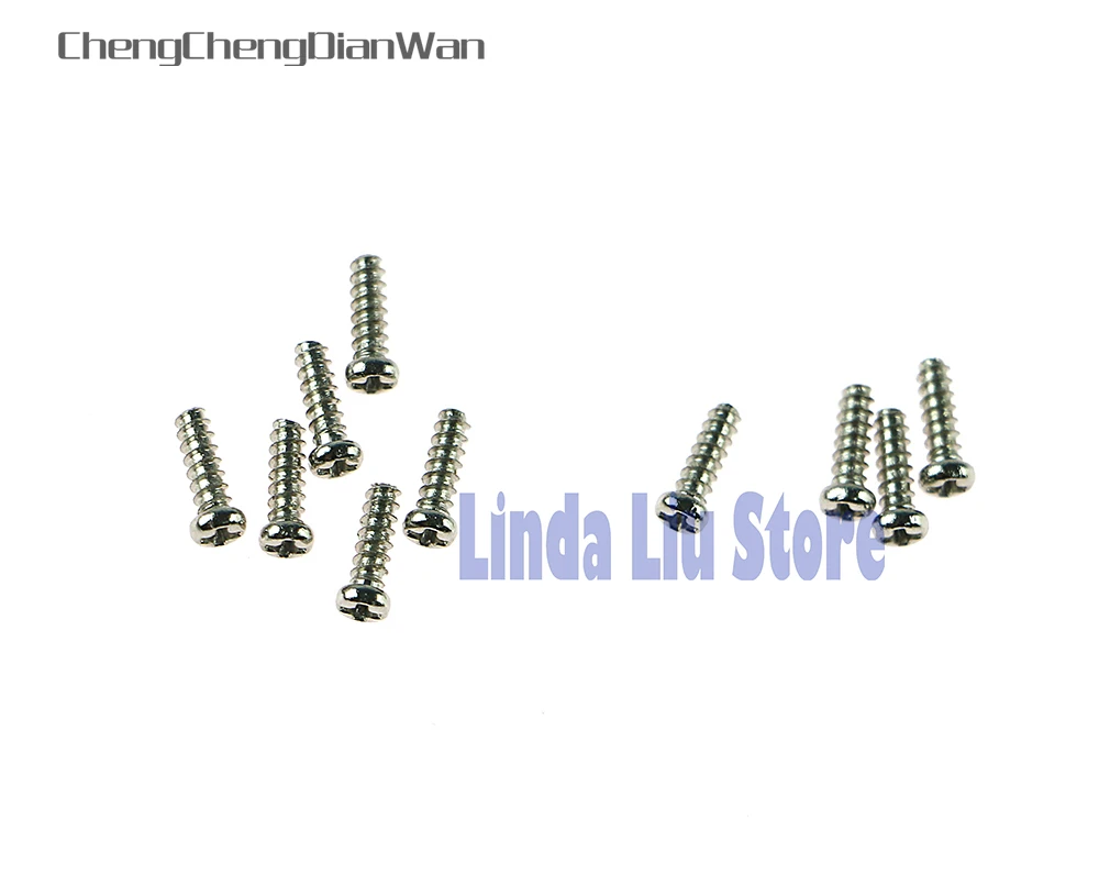 

ChengChengDianWan cross+ screws set repair parts for GB GBA GBC shell case cross screws 2000pcs/lot