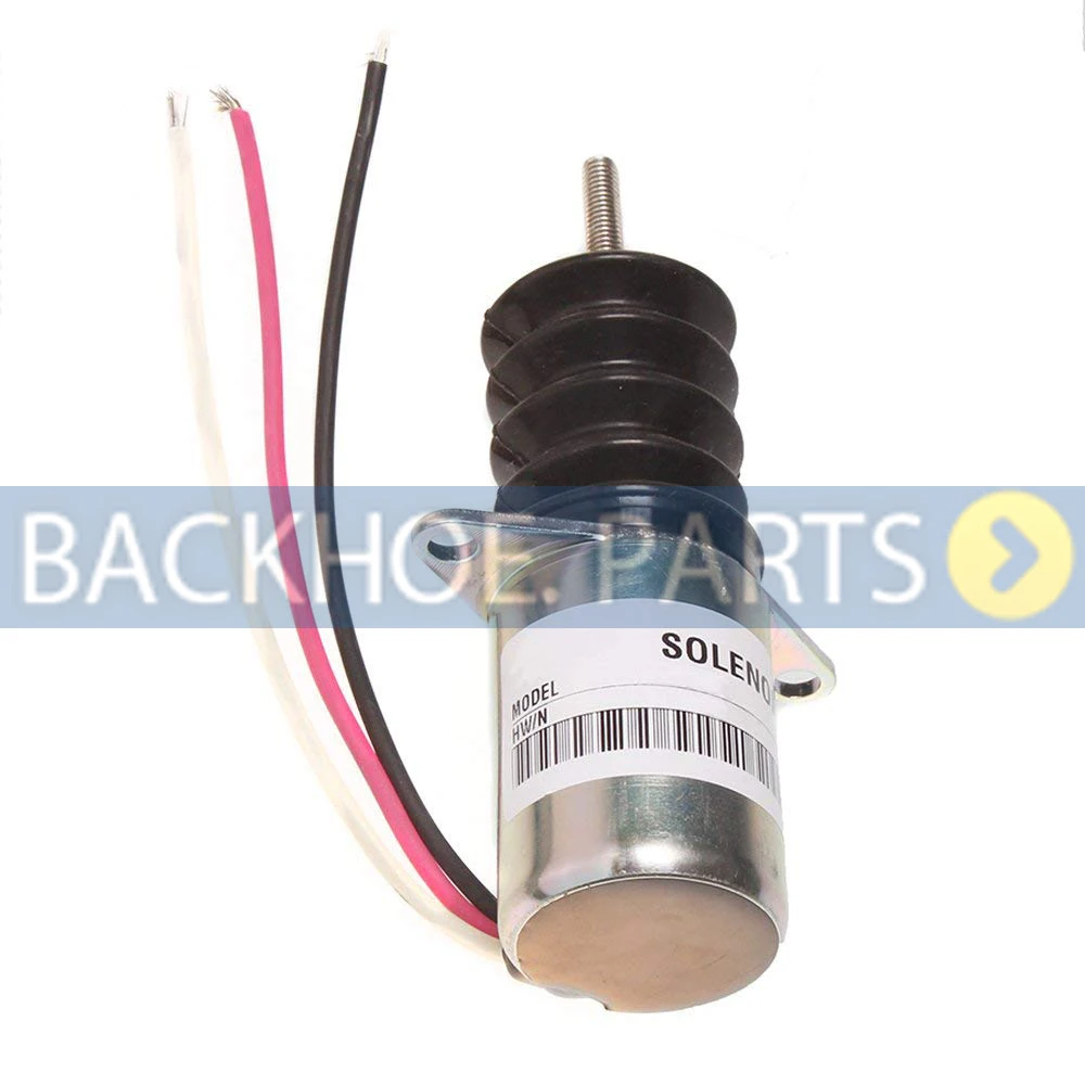 Fuel Shut Off Solenoid AM124379 AM103337 for John Deere F915 F925 F935 425 445 455 415 544G 624G 644G 430 332