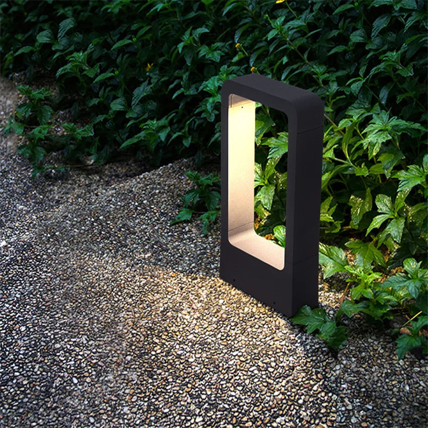 IP65 Outdoor Waterproof LED Lawn Lamp 10W Floor Lamp Garden Yard Aluminum