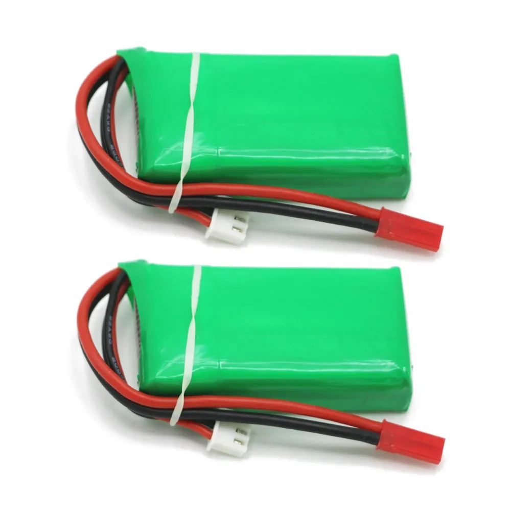 

2pcs/lot Rc Lipo Battery 7.4V 900MAH 25C 2s High Power Lipo Battery AKKU Max 30C for Wltoy V912 Rc Helicopter RC Model