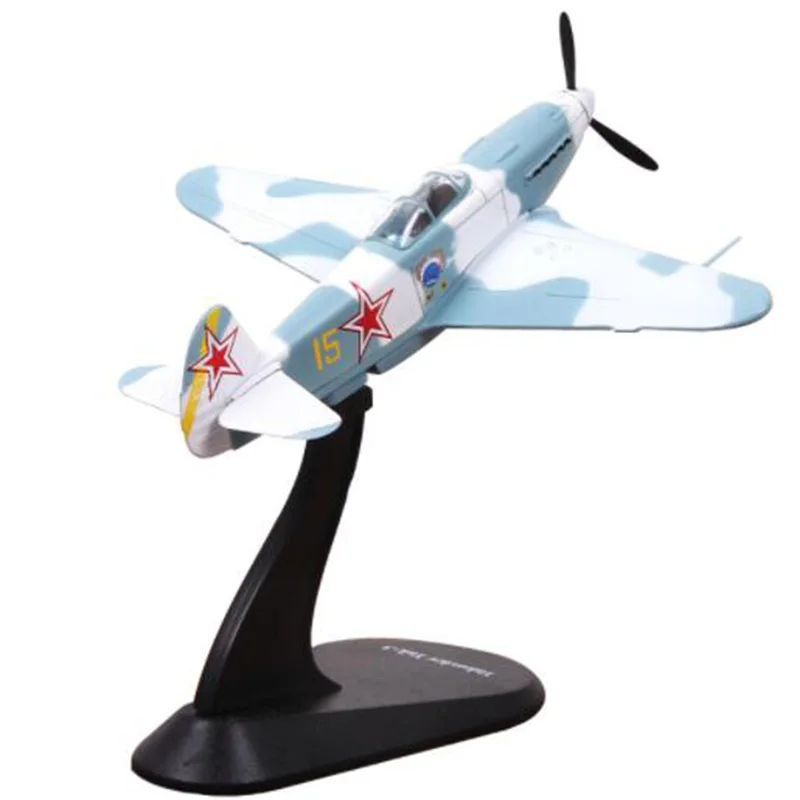 

1/72 Scale World War II Yak-3 Soviet Union Fighter Aircraft Airplane Models Adult Children Toys Military