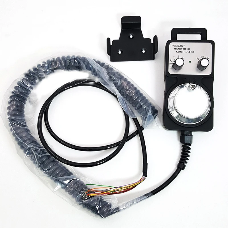 Volante colgante CNC de 4 ejes MPG, generador de pulso manual de 5V para sistema GSK FAGOR Siemens FANUC