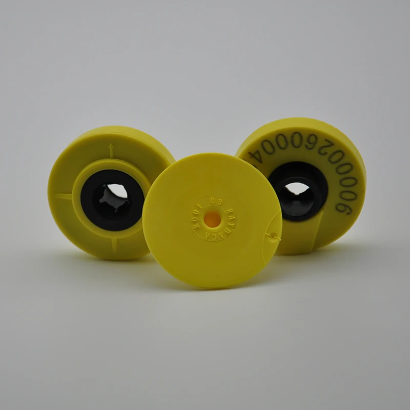 X40pairs 動物家畜 134.2 125khz FDX-B TPU rfid 耳タグ豚豚ヤギ羊ヤギ牛男性と女性の耳タグファーム使用