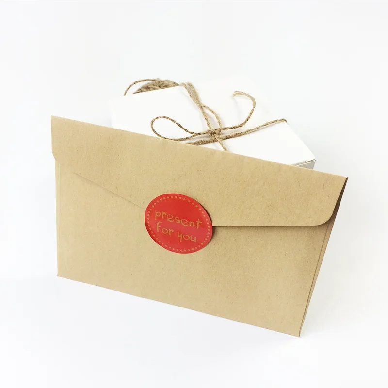 90 Stück/Set, beliebte Aufkleber mit dem Motiv „Ein Geschenk für Sie“, zum Versiegeln von Lebensmitteln, als Geschenkaufkleber für Hochzeiten, in den Farben Weiß/Schwarz/Rot, 3 Farben. – Detail 8