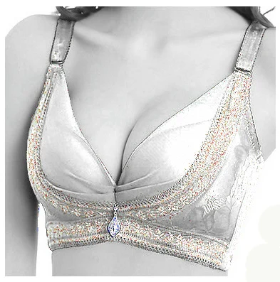 

3312 Sexy push up bra white lace bras for women solid soft cotton E C D cup brassiere noble big bust large chest sexy lingerie