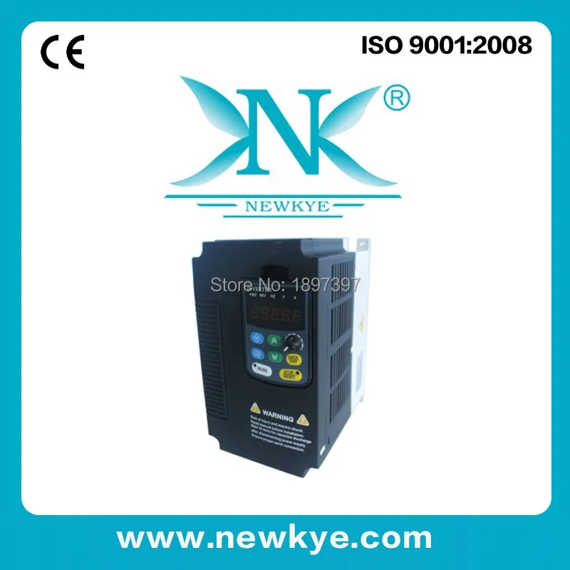 Newkye 380V 1.5Kw high performance vector control inverter for automatical machine