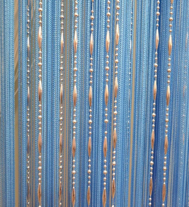 Beads line curtain interior decoration door curtain upscale hotel Home Decor supplies Hotel living room partition