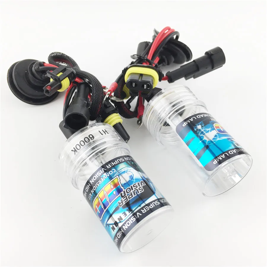 H1 Car Styling Car for HID Xenon Lamp Replacement AC 12V35W Light Source Headlight  Bulb Lighting 3000K4300K 6000K 8000K 10000k