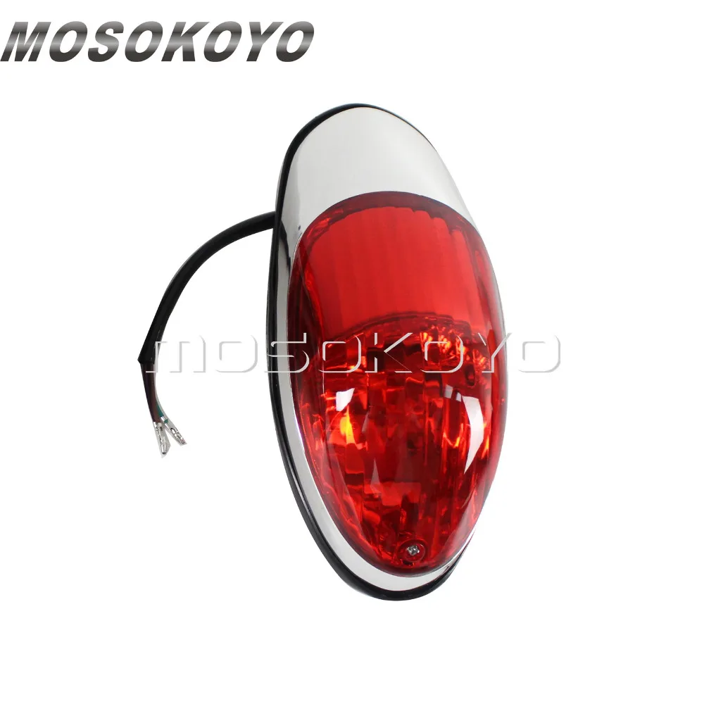 Universal Rear Indicator Motorbike Brake Light Tail Light for Harley Honda Shadow VLX400 Magna250 Scooter Motorcycle Taillight