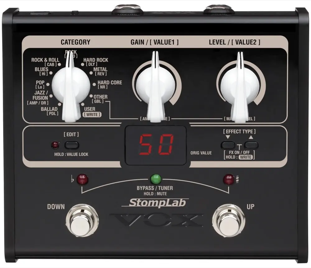 Vox StompLab IG Modeling Guitar Effect Processor