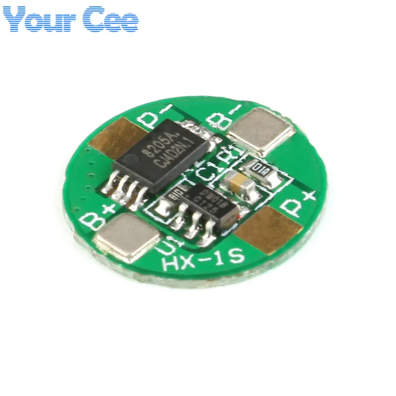 10 Stück/1 Stück 3,7 V 1S 2,5 A 18650 Li-Ion BMS PCM Batterieschutzplatine Modul PCB mit Überladungs- und Überentladungsschutz