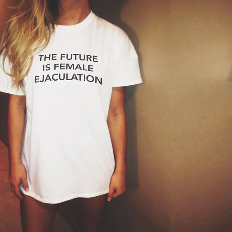 

Skuggnas The Future Is Female Ejaculation T shirt tumblr shirt feminist t shirts feminism gothic clothing pastel goth Tees