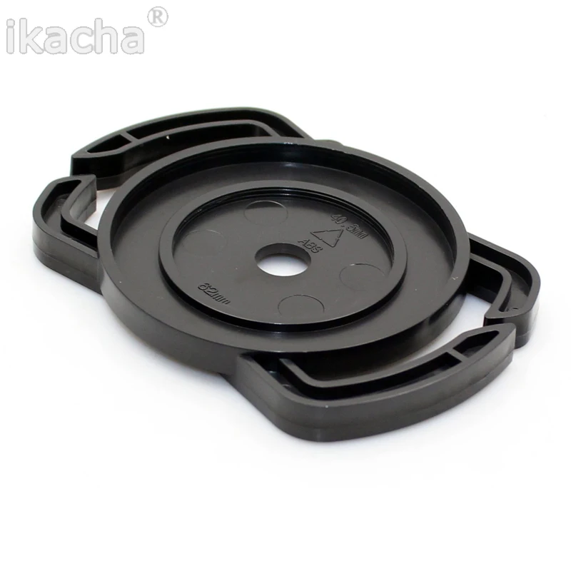 Tampa da lente 67 58 52mm mm mm Lens Cap Universal Camera Lens Cap Buckle Keeper Suporte Para Canon Nikon sony