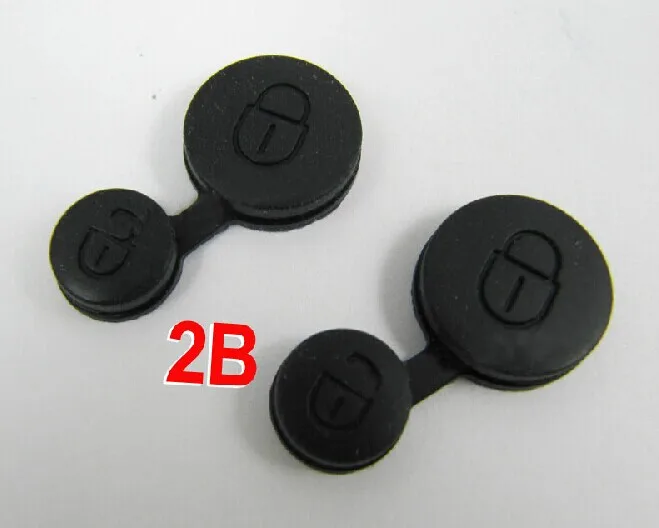 Mando a distancia de 2 botones para CITROEN PEUGEOT KEY 106 306 SAXO XSARA, repuesto de 5 piezas