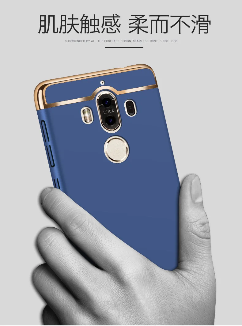 Luxury Hybrid case For Huawei Mate 20 Pro Hard 3 in 1 Plating Coque Armor Protective back cover for huawei mate 10 10pro 20 Lite