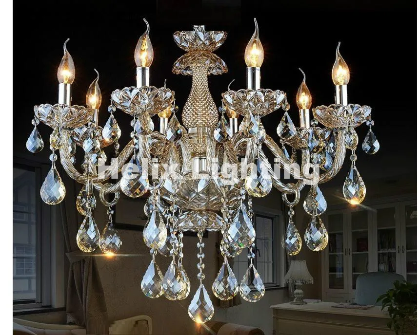 

Free Shipping Crystal Pendant Chandelier lights K9 crystal lights Bedroom Living Room Chandeliers Crystal Modern Chandeliers