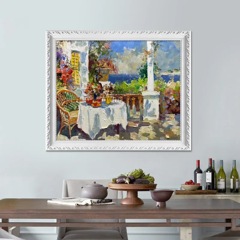 

Venice Painting Canvas oil Painting Mediterranean landscape paintingVenice italy art Wall art pictures for living room home013