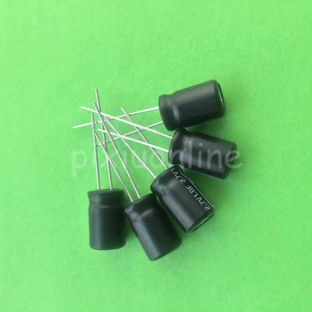 5pcs J469Y 2.7V 1F Super Capacitor High Capacity Power Density Double Layer Capacitor DIY Circuit Parts