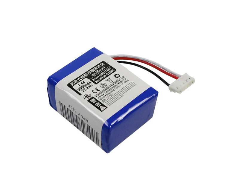 Battery for iRobot Braava 380 380T Mint 5200 5200C 7.4V 3000mAh Li-ion Rechargeable Battery Vacuum Cleaner Accessories