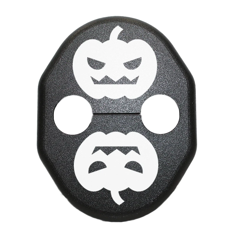 Rust-proof Car Door Lock Cover For Mazda Cx-5 Mazda 8 6 2 Mazda 3(2011-2013) Axela Atenza Decorative Car Pumpkin Sticker Cover