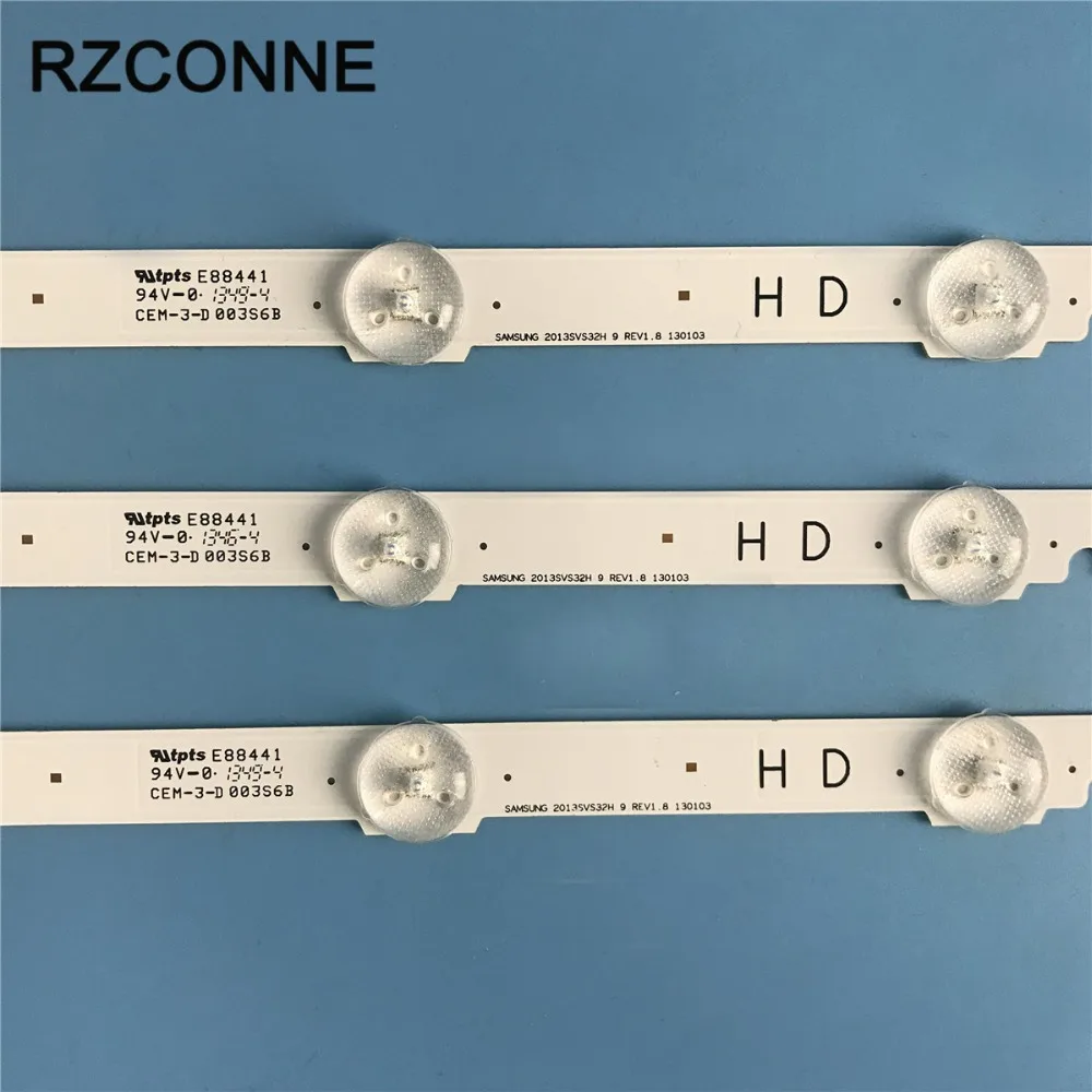 Bande lumineuse à 9LED, D2GE-320SC0-R3, pour Samsung