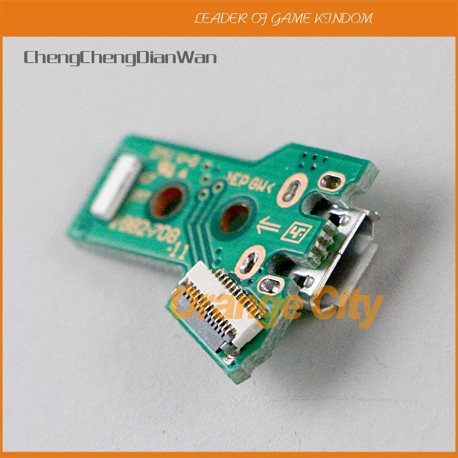 jds-055 USB Charging Port Socket Board charger board with flex ribbon cable For PS4 Pro controller board