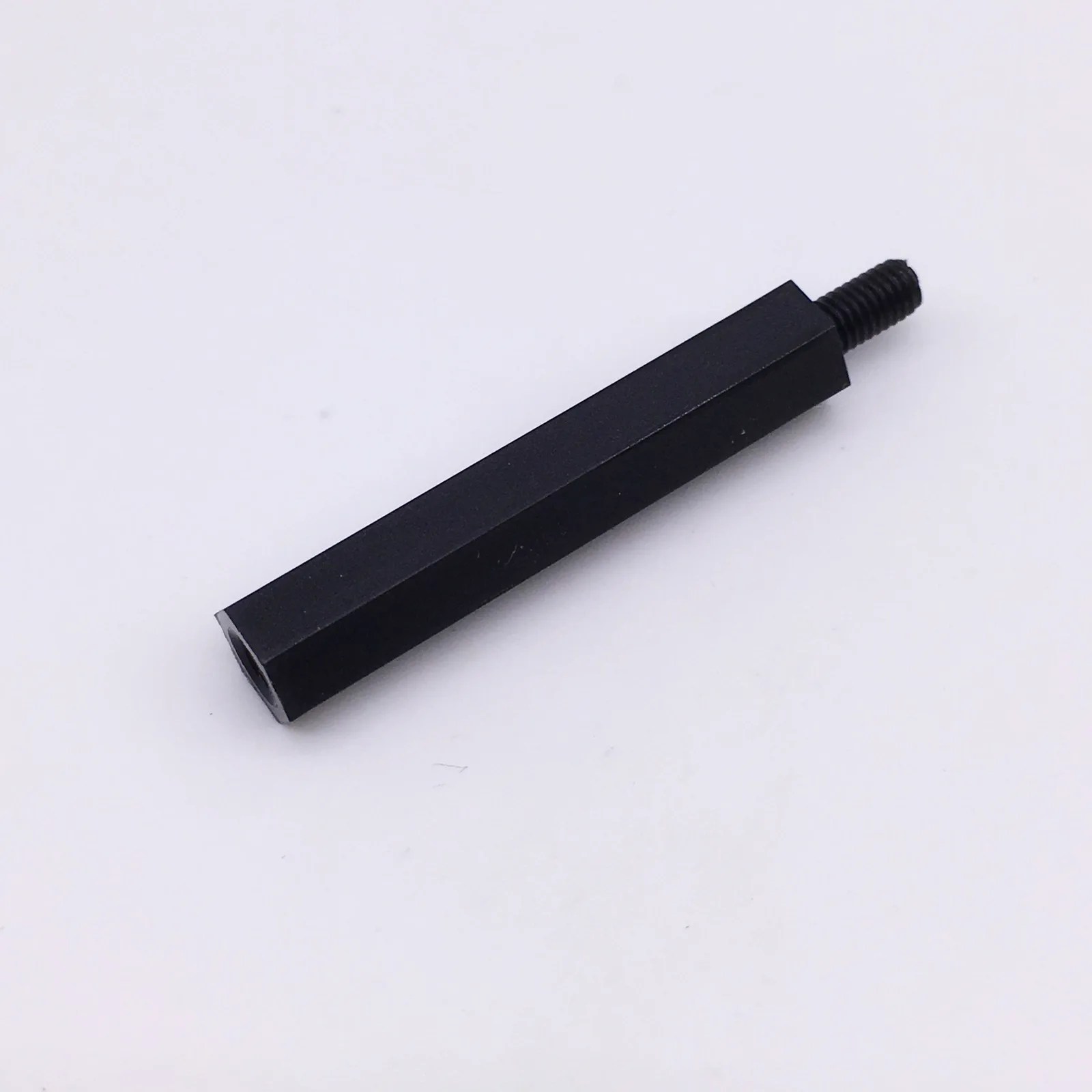

M3x20+6 Spacer Screws Hex Standoff Nuts Male to Female Plastic Nylon Accessories Black Pack 100