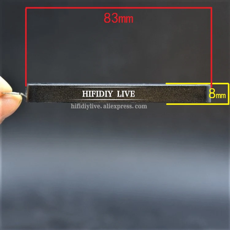 HIFIDIY LIVE AL-2383 loudspeaker 3 inch Tweeter Speaker Unit  hifi 5 OHM 20W Treble Loudspeaker Super belt type high