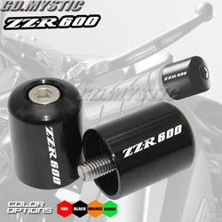 Motorcycle Accessories CNC Handlebar Grips Bar Ends Cap Slide For Kawasaki ZZR600 ZZR 600 2005 2006 2007 2008 2009