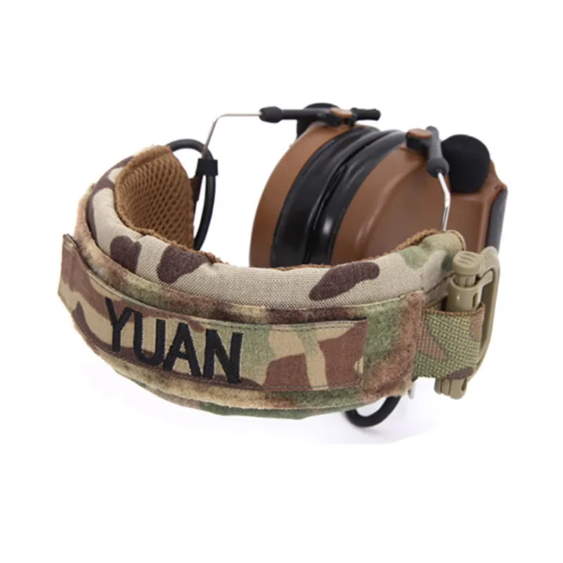 Upgrade Tactical Headset Headband Cover Earphone Cover for Tactical Headsets Accessories