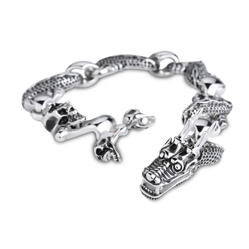 New personality alternative animal bracelet Chinese leading titanium steel bracelet fashion factory direct jewelry