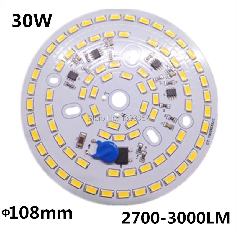 

30W SMD 5730 5630 LED PCB with SMD5730 installed and IC driver . aluminum plate