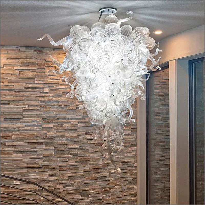 

Free Shipping Mouth Blown 110v/120v LED Bulbs Superior Quality Italian Blown Glass Chandelier