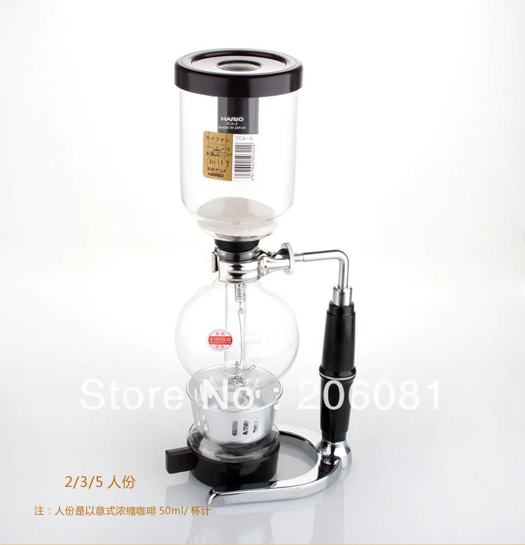 Hot sale 5cups  syphon technica coffee maker/vacuum coffee pot/Siphon coffee maker/Coffee pot with high quality and great price