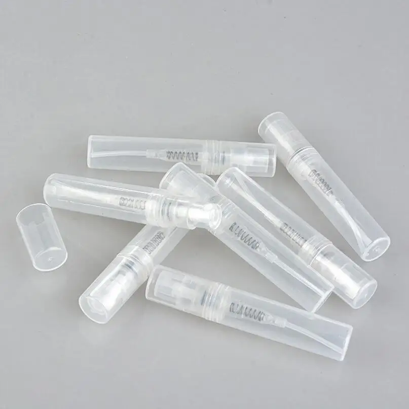 Wholesale High Quality 3ml Plastic Spray Bottle Refillable Pump Spray Perfume Bottle For Travel