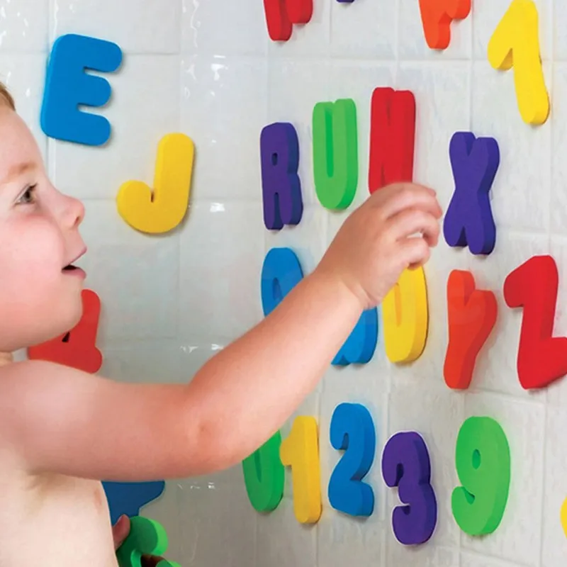 Foam Alphabet & Number Bath Puzzle Toy Set 3