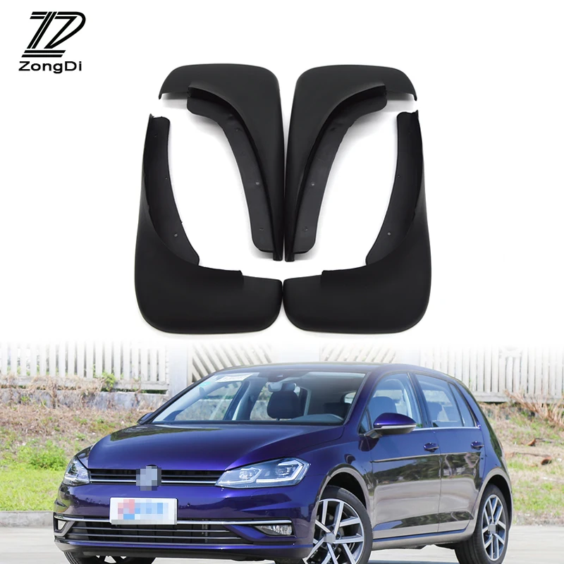 ZD Car Mudflaps For 1998 1999 2000 2001 2002 2003 2004 2005 VW Golf Mk4 IV Bora Jetta Accessories Front Rear Mudguards Fenders