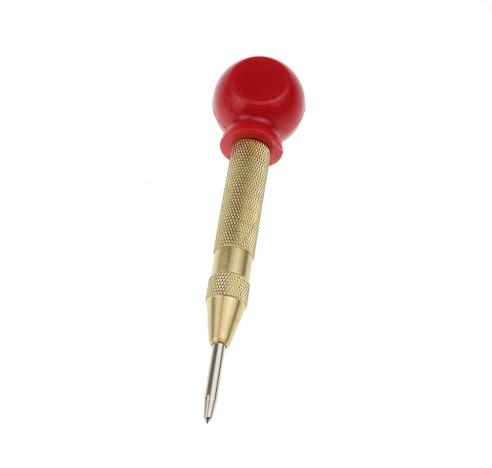 Negende Wereld 1 Stuks 5 inch HSS Automatische Center Punch Veerbelaste Markering Startgaten Met Een Beschermhoes