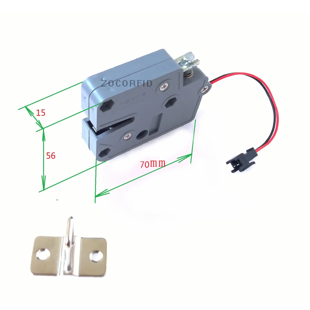 Cabinet Door Electric Lock Assembly Solenoid DC 12V 0.6A FOR Drawer/Sauna Lock