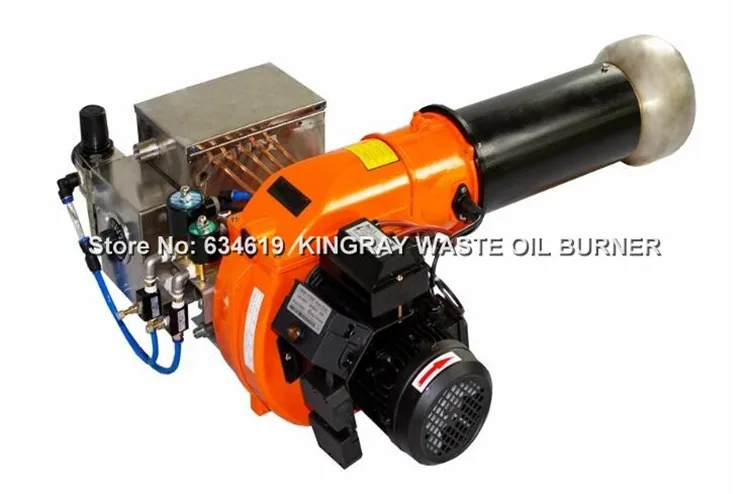 Industrial Boiler 286kw Waste Oil Burner Methanol / Diesel Burner Automatic Multi Fuel Burning Machine