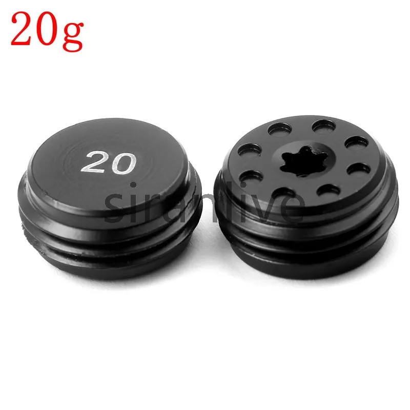 New  1pc Black Golf Weights Screw Weight 2.5g, 5g, 10g, 15g, 20g  for  Operator,  Black Jack Putter