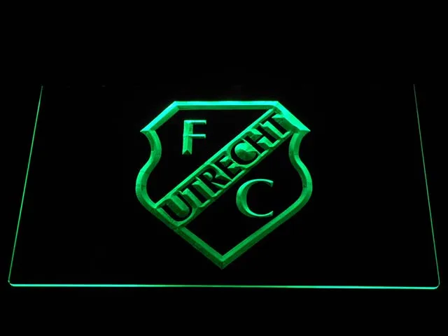 B1004 20 + colori 5 taglie FC rotterdam Football Club Eredivisie Football LED insegne luminose al Neon